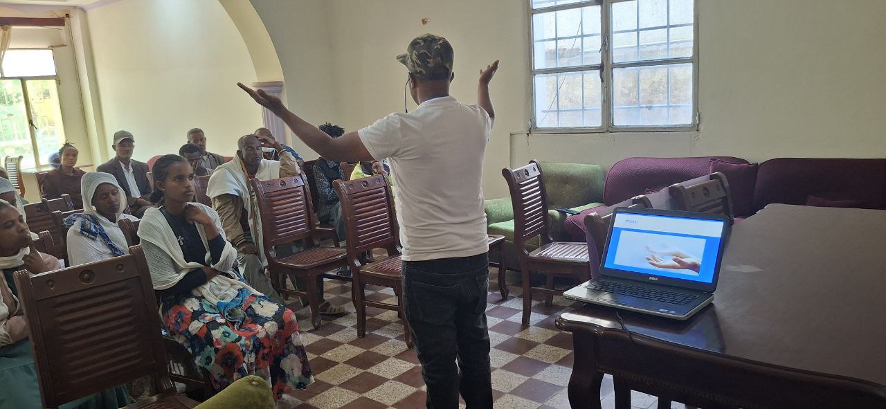 Finote Legal participants during a training and legal awareness program